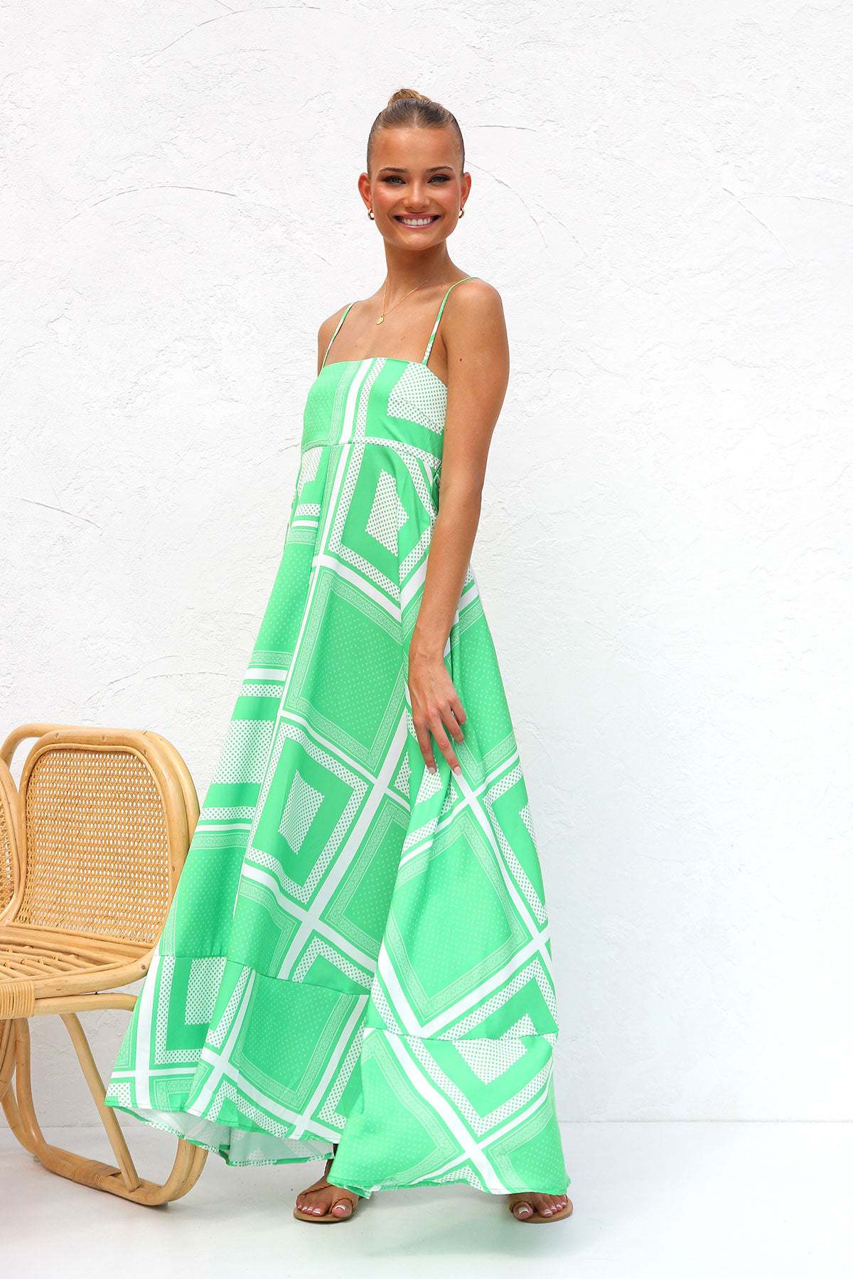 Summer Fashion Backless Sling Dress