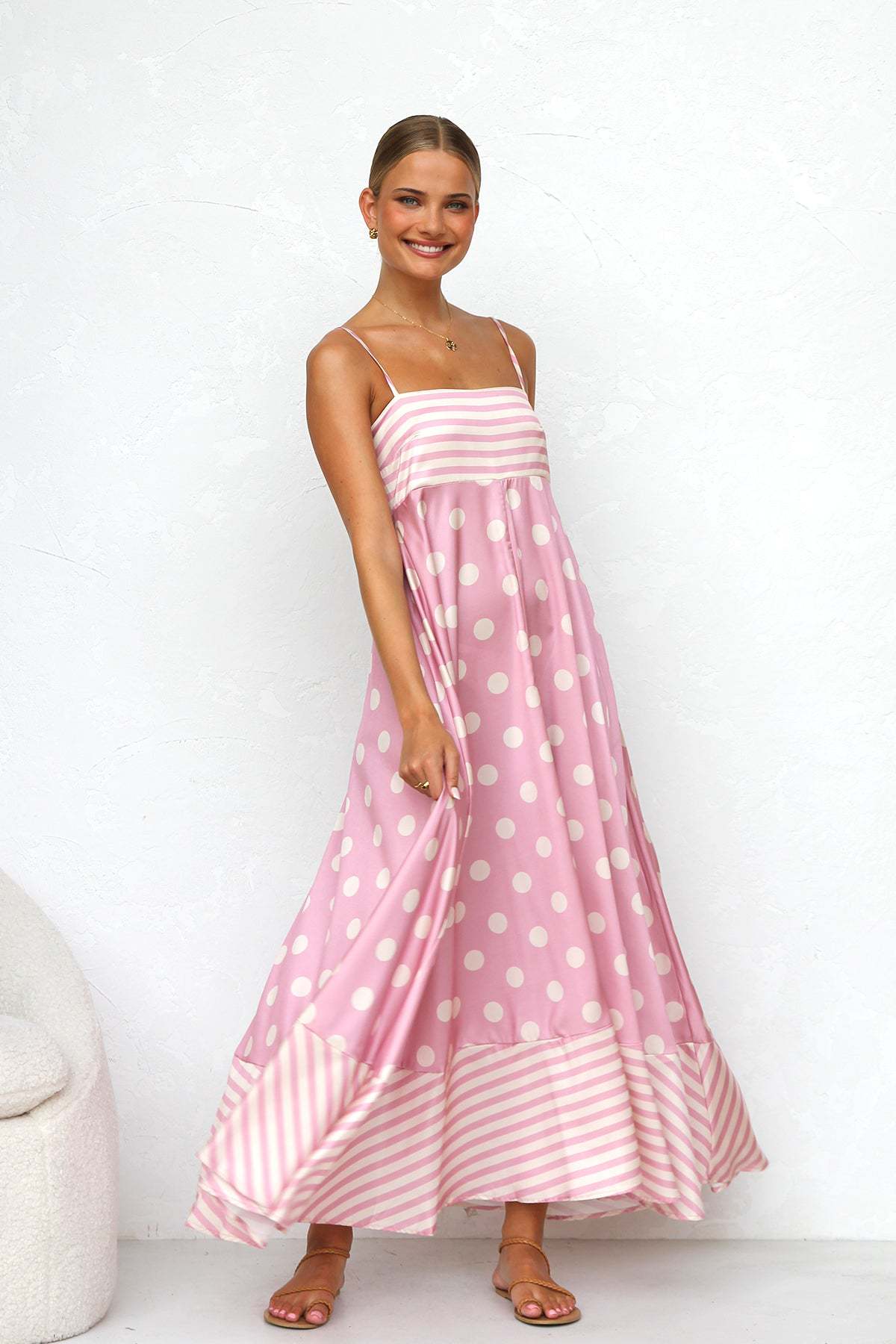 Summer Fashion Backless Sling Dress