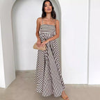 Summer Fashion Backless Sling Dress