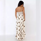 Summer Fashion Backless Sling Dress